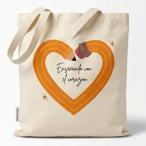 Tote Bags Enseñando con el corazón
